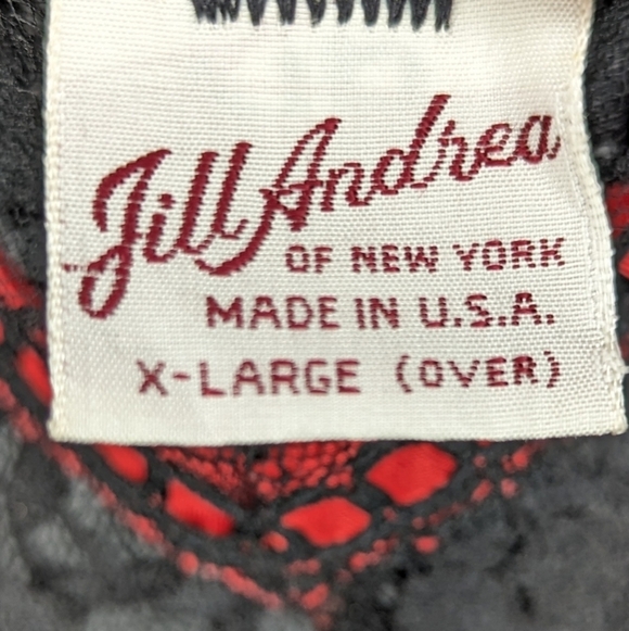 Vintage Jill Anderson of New York Lace Gothic maxi sleep nightgown dress XL - Picture 3 of 6